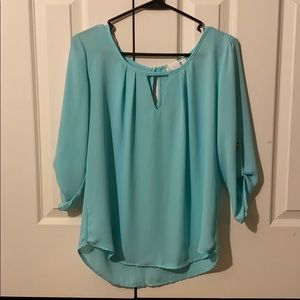 Beautiful blue blouse